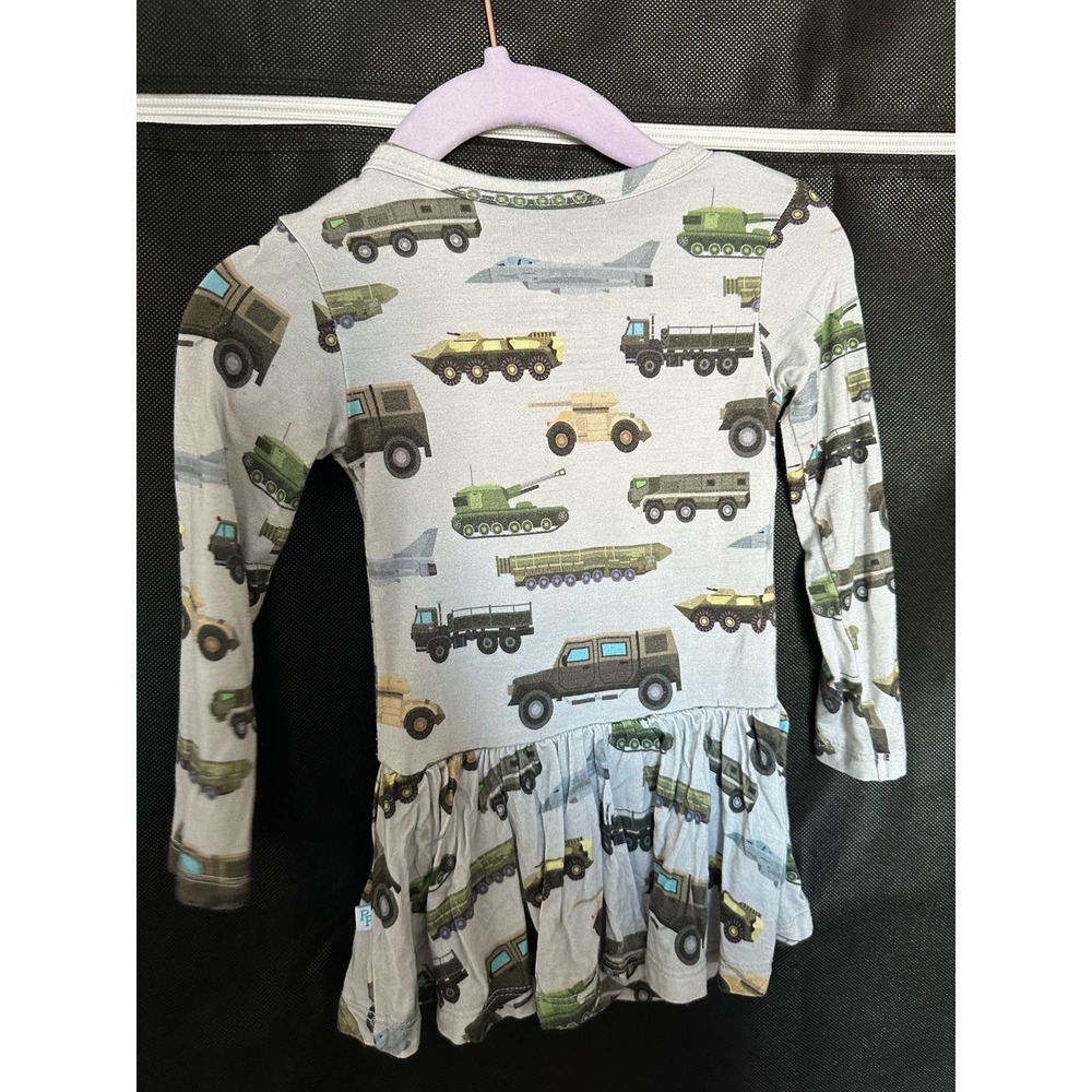 Posh peanut cash twirl  6-12m army military Air Force tanks